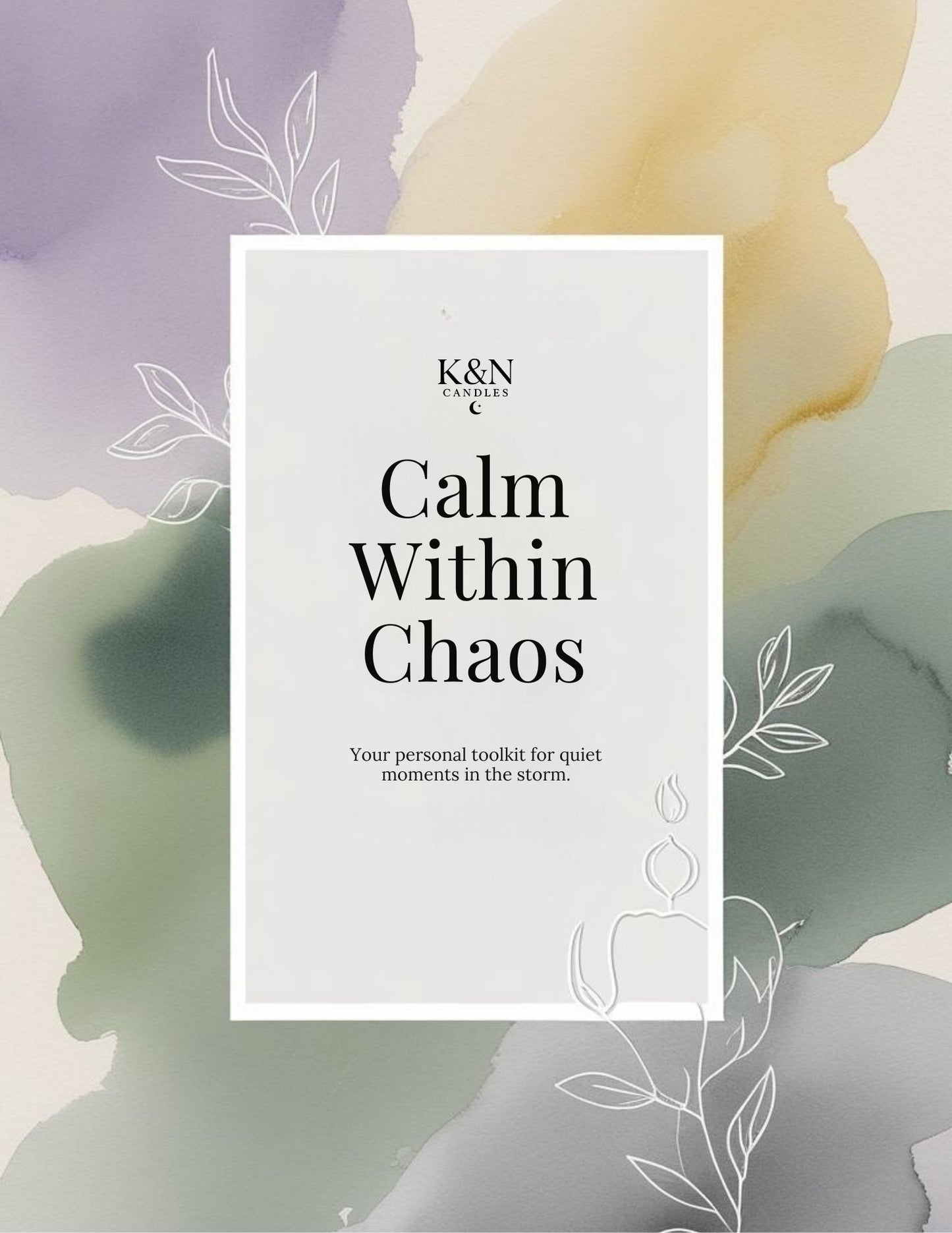 Calm Within Chaos: A Digital Self-Care Pack